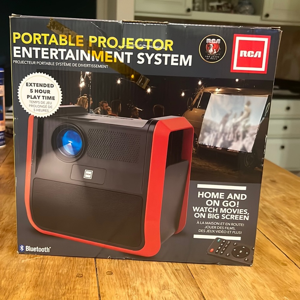 RCA Portable Projector Ent System